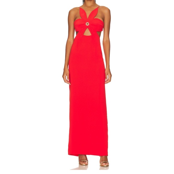 Ronny Kobo Flower Cut Dress - Picture 2 of 5